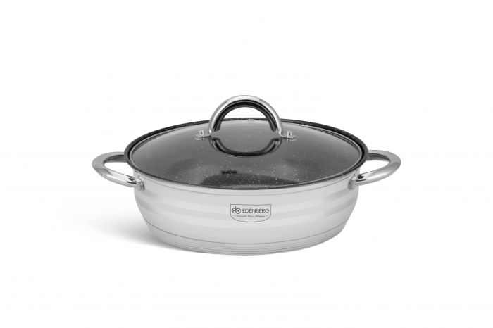 Set oale si tigaie marmorata inox + set cutite otel inoxidabil (EB-4043+EB-5115) [21]