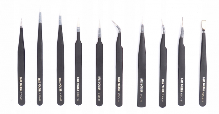 Set pensete profesionale de precizie metalice 10piese (BP-3691) [17]