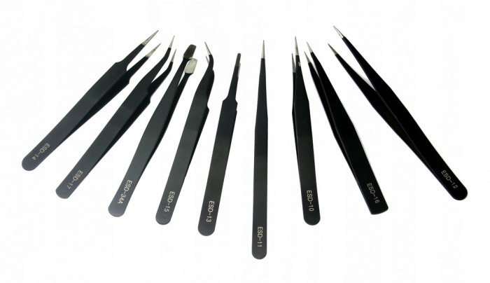 Set pensete profesionale de precizie metalice 9piese (M66799) [3]