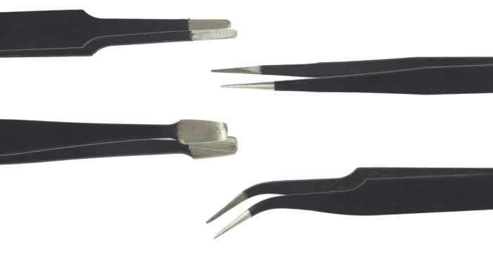 Set pensete profesionale de precizie metalice 9piese (M66799) [5]