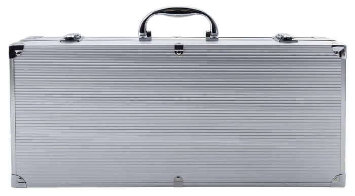 Set pentru gratar din otel inoxidabil in servieta, 10 piese (KB-7901) [18]