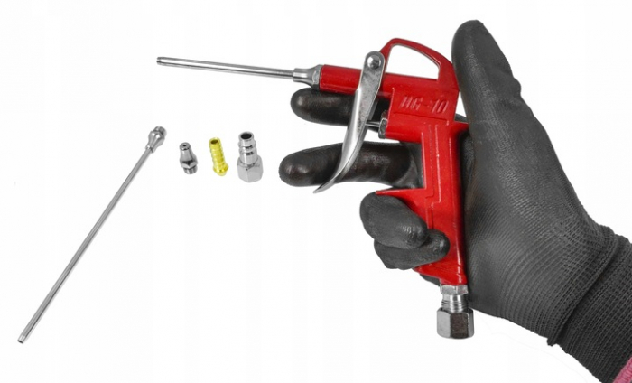 Set pistol de suflat aer cu tija si duza (V81252) [2]