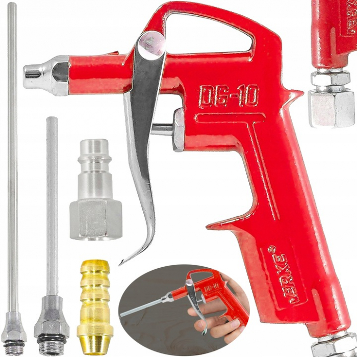 Set pistol de suflat aer cu tija si duza (V81252) [1]