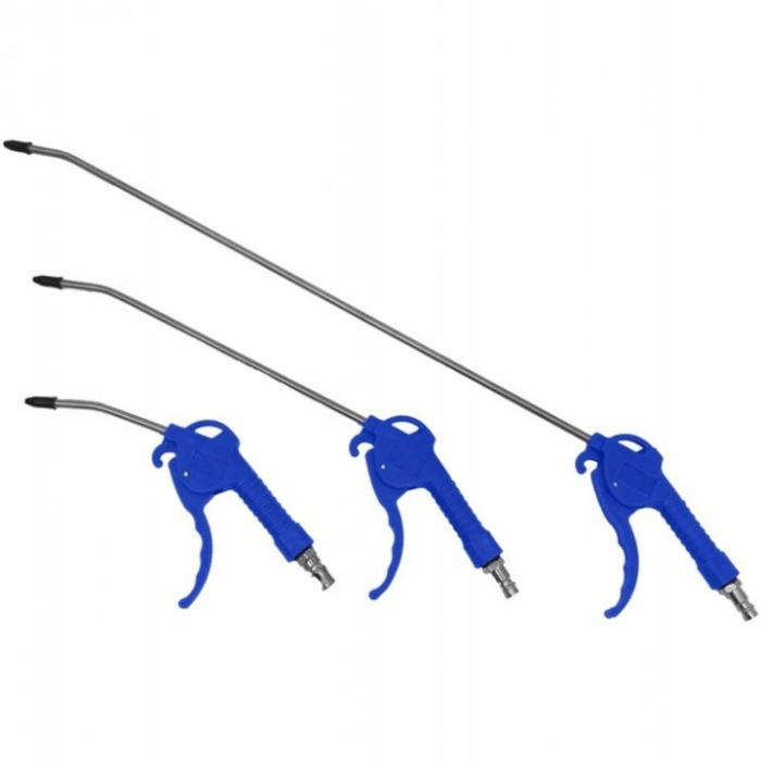 Set pistol pneumatic suflat aer 3 piese lung prelungitor 100 300 500mm (KD2101) [2]