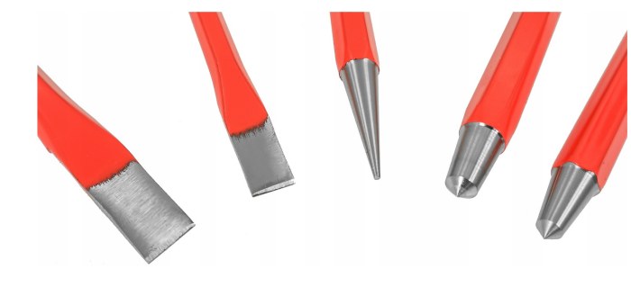 Set poansoane si dalti VERKE, 12 piese, Cr-V, cu caseta (V87002) [8]