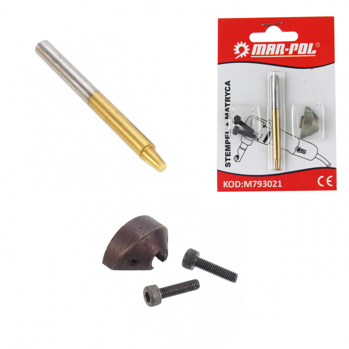 Set poanson si matrica aparat taiat tabla freza rezerva (M793021) [2]