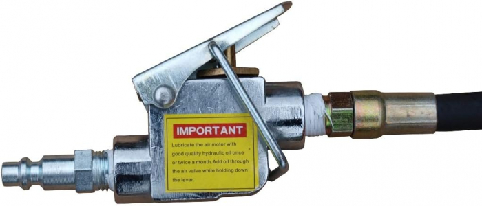 Set reconditionare presa hidraulica pneumatica 20Tone cu pompa cilindru manometru (MT20T-SET-AIR) [2]