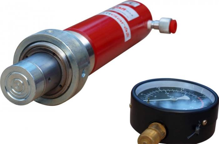 Set reconditionare presa hidraulica pneumatica 20Tone cu pompa cilindru manometru (MT20T-SET-AIR) [7]