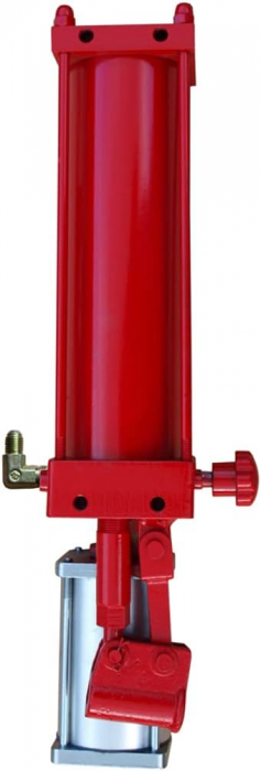 Set reconditionare presa hidraulica pneumatica 30Tone cu pompa cilindru manometru (MT30T-SET-AIR) [3]