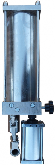 Set reconditionare presa hidraulica pneumatica 50Tone cu pompa cilindru manometru (MT50T-SET-AIR) [2]