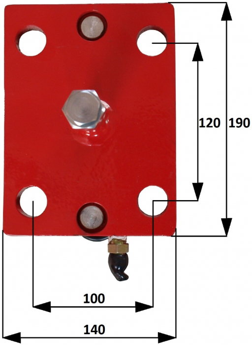 Set reconditionare presa hidraulica pneumatica 50Tone cu pompa cilindru manometru (MT50T-SET-AIR) [5]