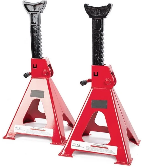 Set ridicare auto cric hidraulic 2.5 tone + capre sustinere 3 tone + cheie cruce prezoane (14306-N+OX-467+KD10532) [13]