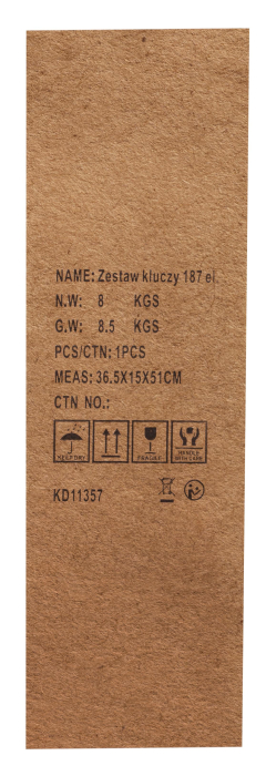 Set scule 187 piese cu chei tubulare clichet clesti si valiza cu roti (KD11357) [13]