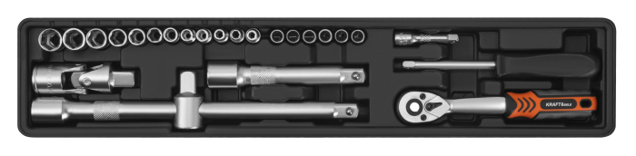 Set scule 85 piese cu trusa pliabila, chei tubulare 4-32 mm (KD11358) [4]