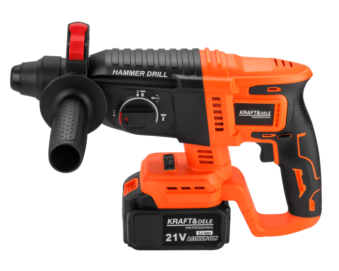 Set scule electrice fara fir 21V, 4 scule, 3 baterii 3000mAh (KD3358) [19]