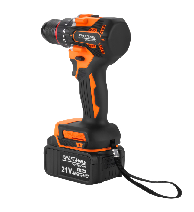 Set scule electrice fara fir 21V, 4 scule, 3 baterii 3000mAh (KD3358) [10]