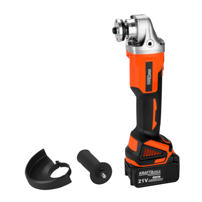 Set scule electrice fara fir 21V, 4 scule, 3 baterii 3000mAh (KD3358) [16]
