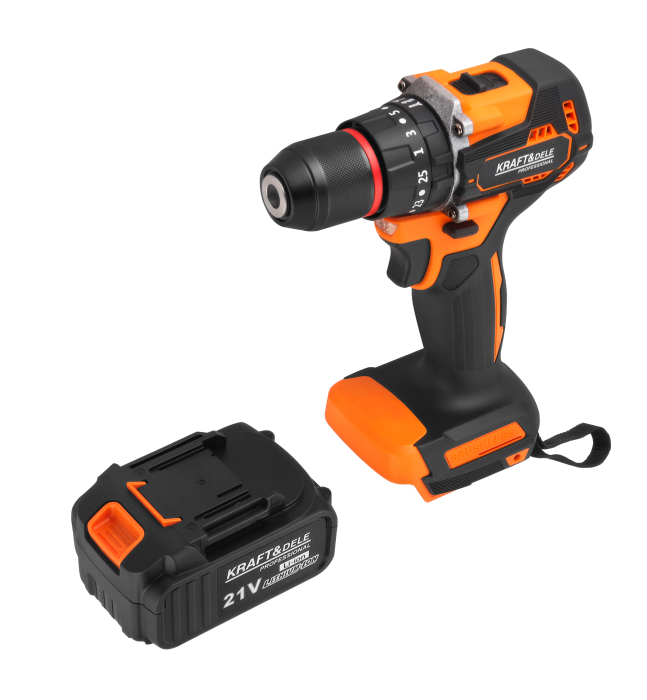 Set scule electrice fara fir 21V, 4 scule, 3 baterii 3000mAh (KD3358) [12]
