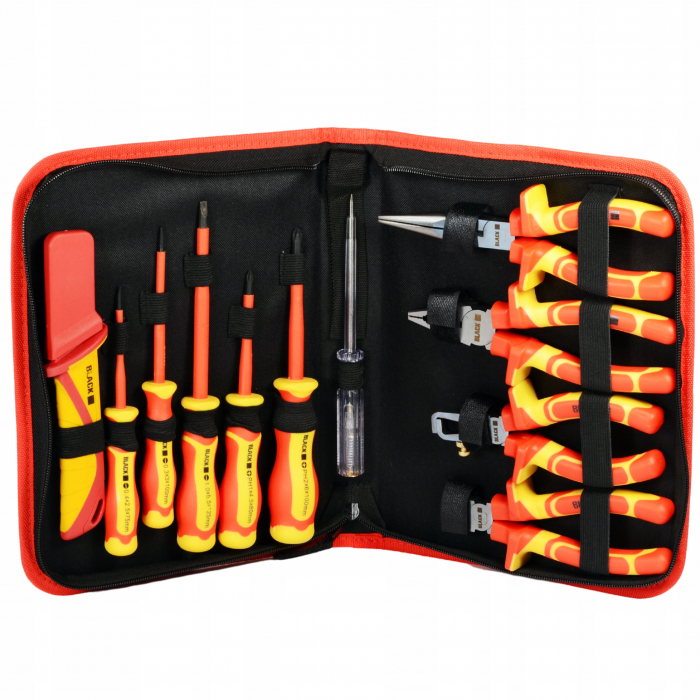 Set scule izolate 1000V clesti surubelnite pentru electricieni 11 piese (28719) [3]