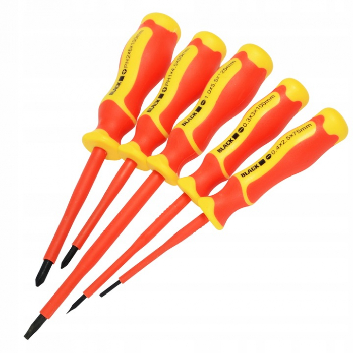 Set scule izolate 1000V clesti surubelnite pentru electricieni 11 piese (28719) [5]