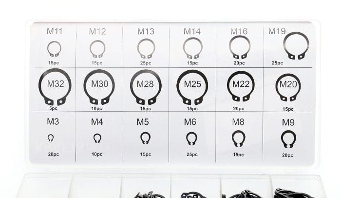 Set sigurante tip inel alezaj Seeger, 300 bucati (KD10510) [5]