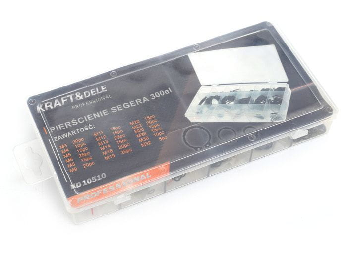 Set sigurante tip inel alezaj Seeger, 300 bucati (KD10510) [7]