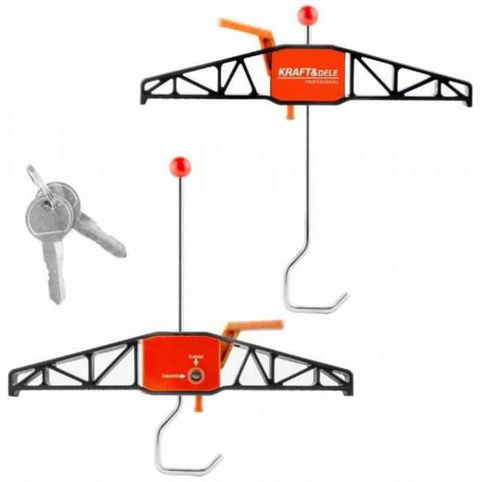 Set suport montare prindere fixare transport scara (KD11418) [1]