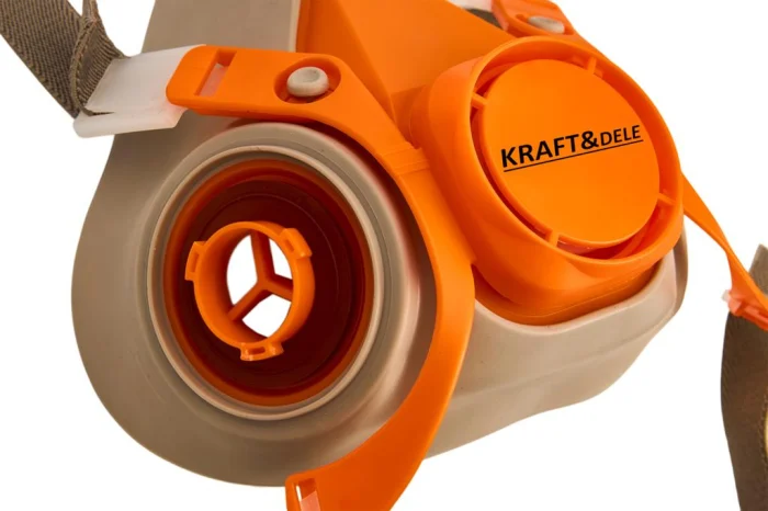 Set suport rotativ de vopsit cu 6 brate si masca de protectie cu filtru (KD349+KD10030) [19]