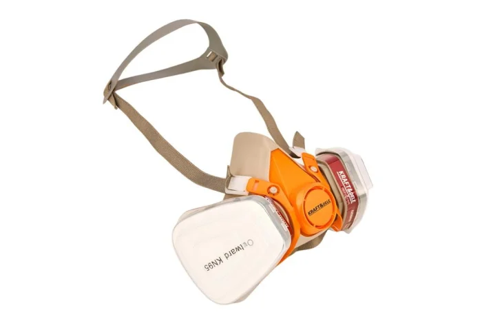 Set suport rotativ de vopsit cu 6 brate si masca de protectie cu filtru (KD349+KD10030) [21]
