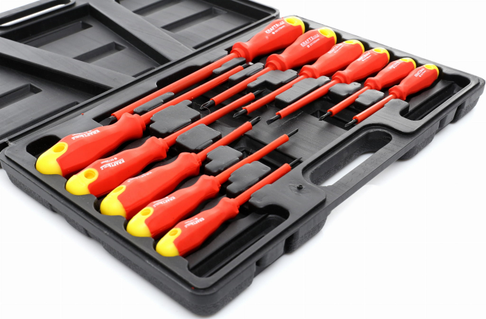 Set surubelnite 11 piese cu suport valiza (KD10333) [4]