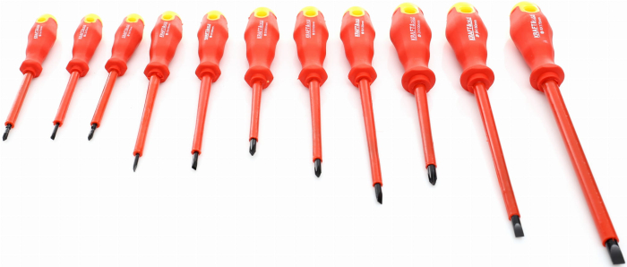 Set surubelnite 11 piese cu suport valiza (KD10333) [9]