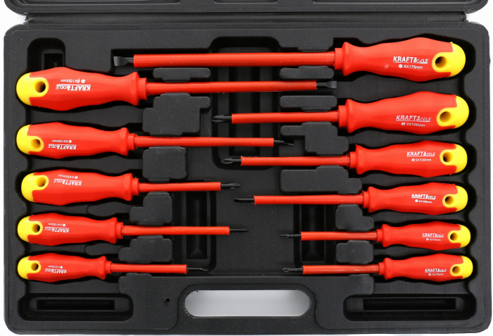 Set surubelnite 11 piese cu suport valiza (KD10333) [5]