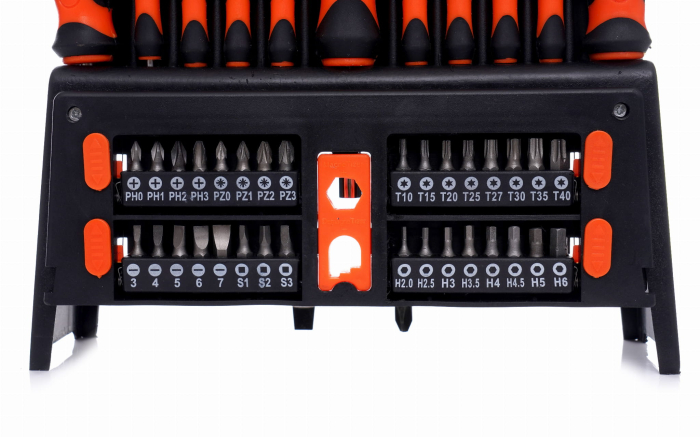 Set surubelnite cu profil PH, plat si torx, 50 bucati (KD10950) [7]