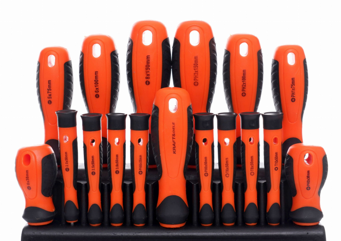 Set surubelnite cu profil PH, plat si torx, 50 bucati (KD10950) [6]