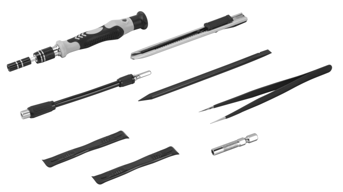 Set surubelnite de precizie 132 piese, biti CR-V pentru electronica (KD12692) [9]