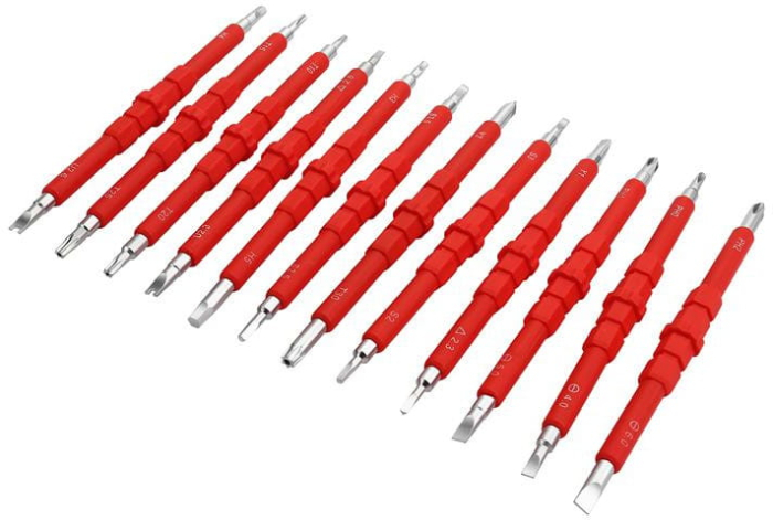 Set surubelnite izolate pentru electricieni 14 bucati (KD5971) [5]