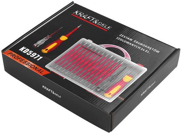 Set surubelnite izolate pentru electricieni 14 bucati (KD5971) [12]