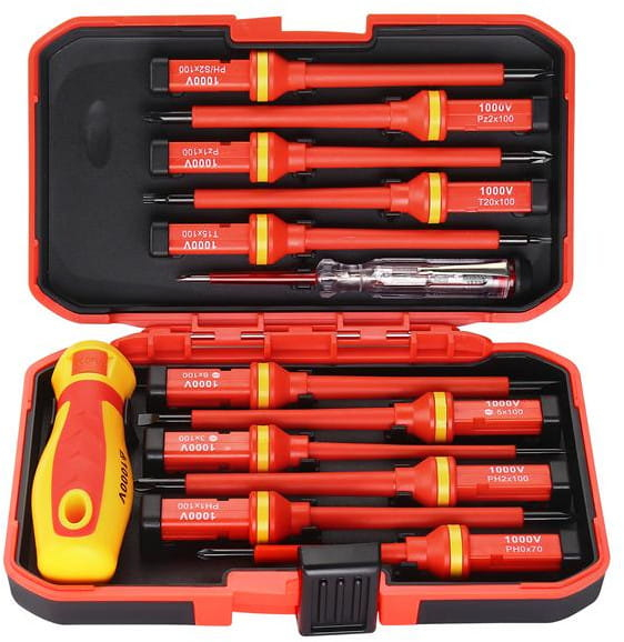 Set surubelnite izolate pentru electricieni 14 bucati (KD5972) [2]