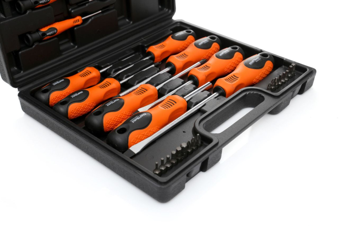 Set surubelnite si biti, 32 buc cu suport valiza (KD10902) [7]