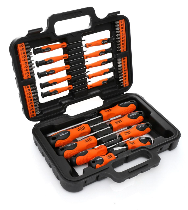 Set surubelnite si biti, 58 buc cu suport valiza (KD10903) [6]