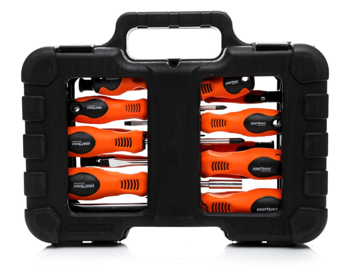 Set surubelnite si biti, 58 buc cu suport valiza (KD10903) [4]
