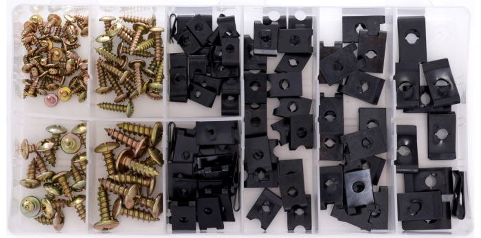 Set suruburi saibe pentru caroserie auto M3-M6 170piese (TA4097) [3]