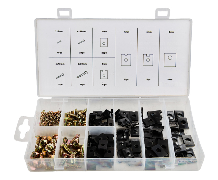 Set suruburi si saibe pentru caroserie, 170 buc. (KD10867) [5]