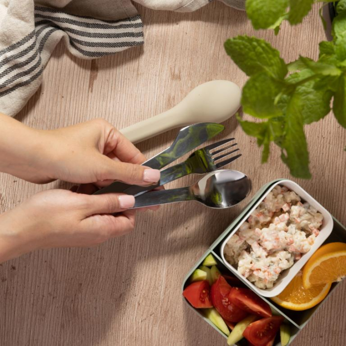 Set tacamuri portabile 3 in 1 din otel inoxidabil in husa de silicon (KH-1954) [8]