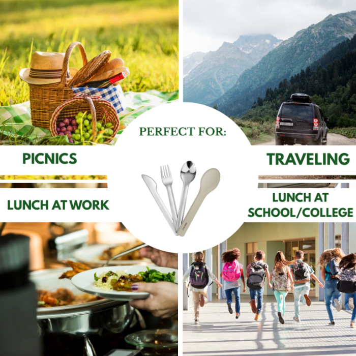 Set tacamuri portabile 3 in 1 din otel inoxidabil in husa de silicon (KH-1954) [5]