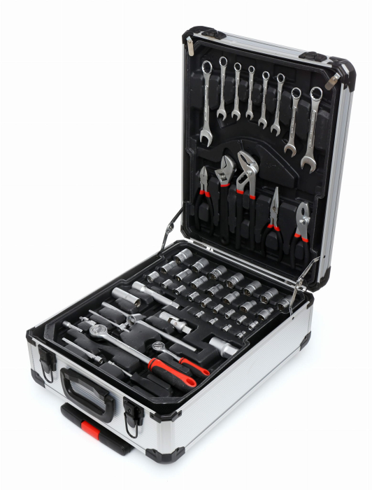 Set trusa chei 188 piese carcasa din aluminiu (KD314) [11]
