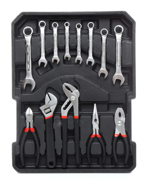 Set trusa chei 188 piese carcasa din aluminiu (KD314) [4]