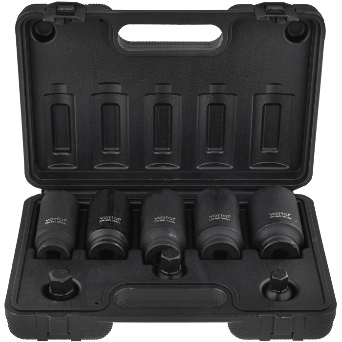 Set trusa chei tubulare + biti hexagonale imbus impact ½ 24-36mm H14 H17 H19 (VRF08129-3) [1]