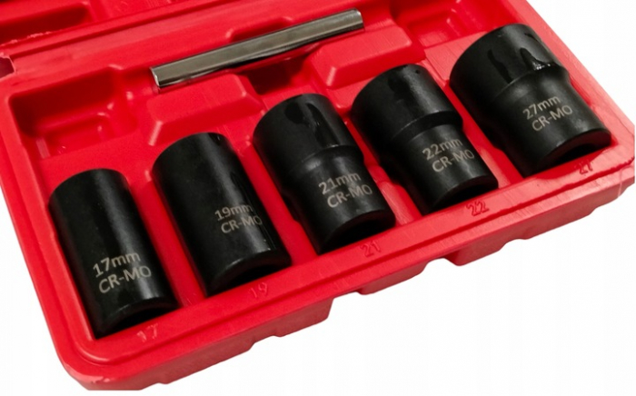 Set extractor lung 17-27mm suruburi piulite rotunjite deteriorate rupte (KD11791) [3]