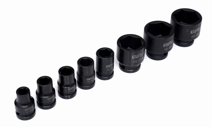 Set trusa chei tubulare impact ½ 16 piese 10-36mm intarite, pistol impact (KD11762) [7]